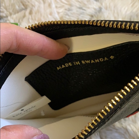 Kate spade Rare haute pepper wristlet nwt - Picture 4 of 5